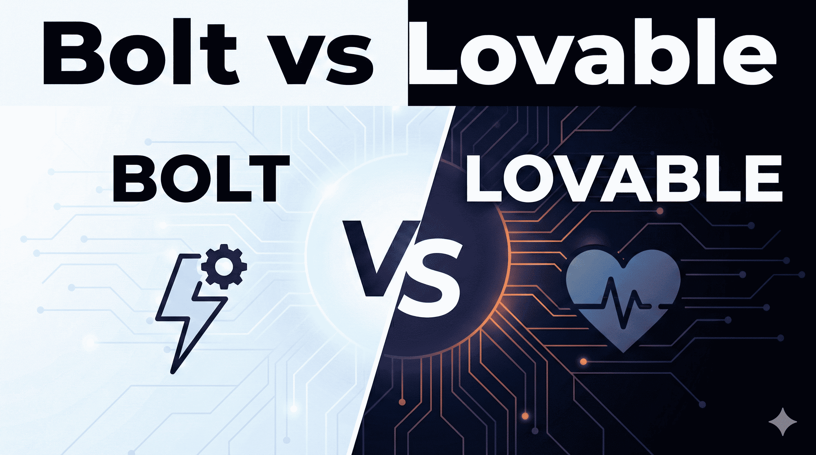 Bolt vs Lovable: Comparison 2026
